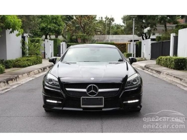 Mercedes-Benz SLK-Class 2012 SLK200 AMG Sedan เบนซิน ไม่ติดแก๊ส เกียร์อัตโนมัติ ดำ รูปที่ 3