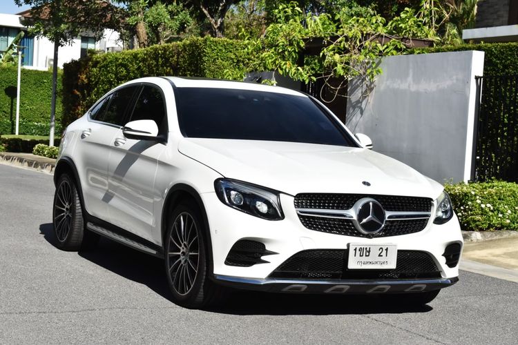 Mercedes-Benz GLC-Class 2019 GLC250d Utility-car ดีเซล ไม่ติดแก๊ส เกียร์อัตโนมัติ ขาว