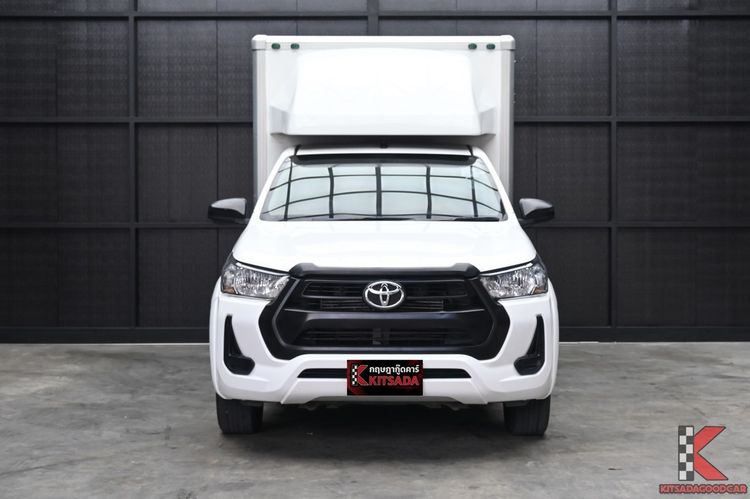 Toyota Hilux Revo 2022 2.4 Entry Pickup ดีเซล ไม่ติดแก๊ส เกียร์ธรรมดา ขาว รูปที่ 2