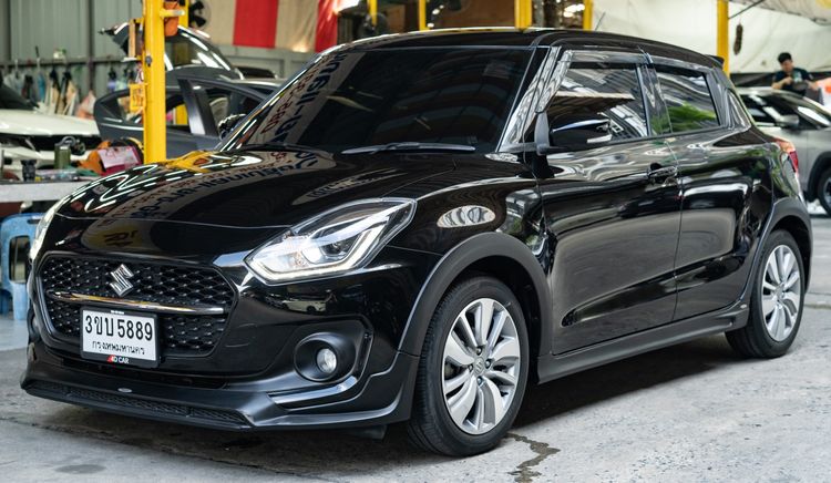 Suzuki Swift 2022 1.2 GLX Sedan เบนซิน ไม่ติดแก๊ส เกียร์อัตโนมัติ ดำ รูปที่ 2