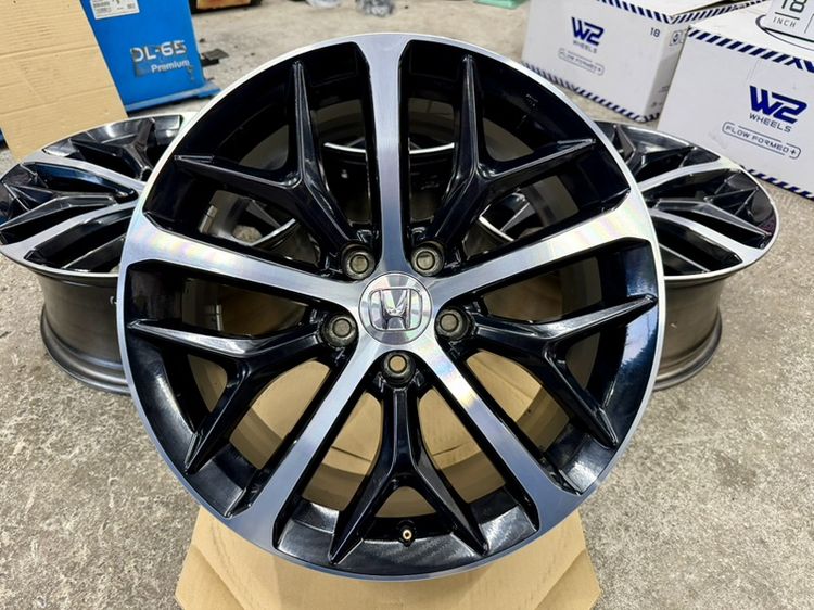 18" ล้อแม็ก HONDA CIVIC RS ขอบ 18” สภาพสวยสีเดิม
