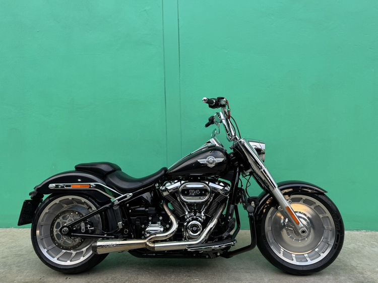 Harley Davidson Fat Boy ☄️Harley-Davidson Fatboy สีดำ ปี2021