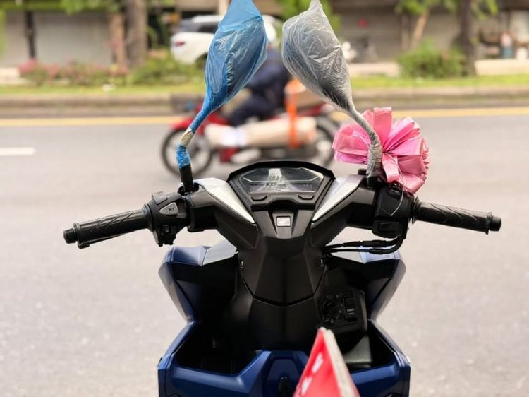 Click150i สี น้ำเงิน-เทา ปี64 รถบ้านมือเดียว รูปที่ 8