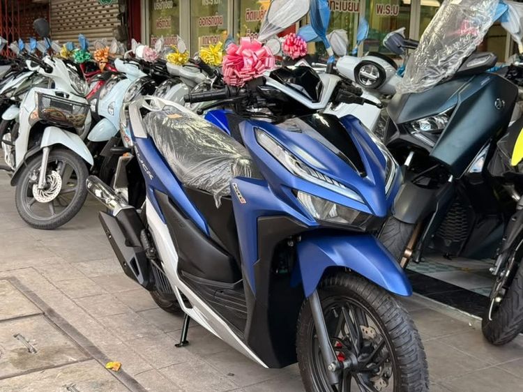 Click150i สี น้ำเงิน-เทา ปี64 รถบ้านมือเดียว รูปที่ 10