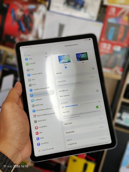 iPad Air 11-inch (M2) Wi-Fi 256GB Blue รูปที่ 10