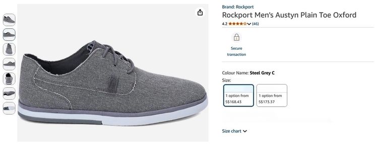 ROCKPORT แท้ (ผู้ชาย)