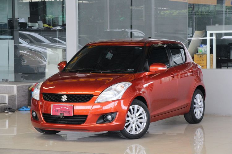 Suzuki Swift 2013 1.2 GLX Sedan เบนซิน ไม่ติดแก๊ส เกียร์อัตโนมัติ ส้ม