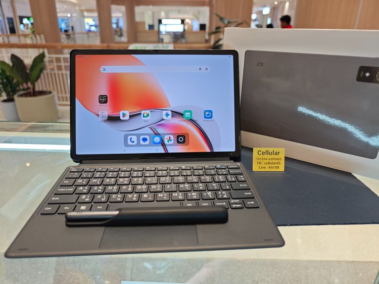 ยี่ห้ออื่นๆ 256 GB ZTE SMART CLOUD PAD 5G 256GB พร้อมคีย์บอร์ด ปากกา ประกันศูนย์ไทย8เดือนกว่า
