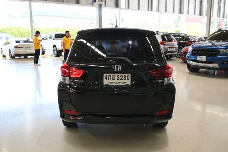 Honda Mobilio 2015 1.5 V Utility-car เบนซิน ไม่ติดแก๊ส เกียร์อัตโนมัติ ดำ รูปที่ 4