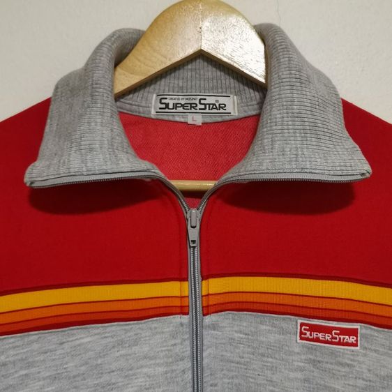 เสื้อวอร์มวินเทจ Mizuno Super Star Track Jacket รูปที่ 4