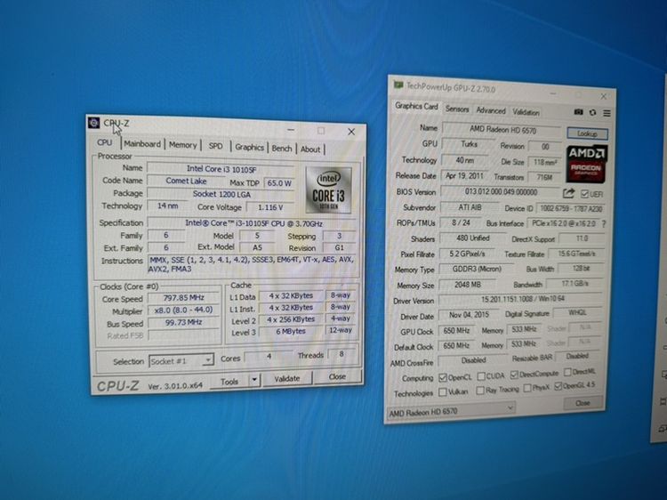PC คอมพิวเตอร์เดสก์ท็อป Intel Core i3-10105F ทำงาน เล่นเกม อื่นๆ สบายมาก สอบถามเพิ่มเติมได้ครับ รูปที่ 6