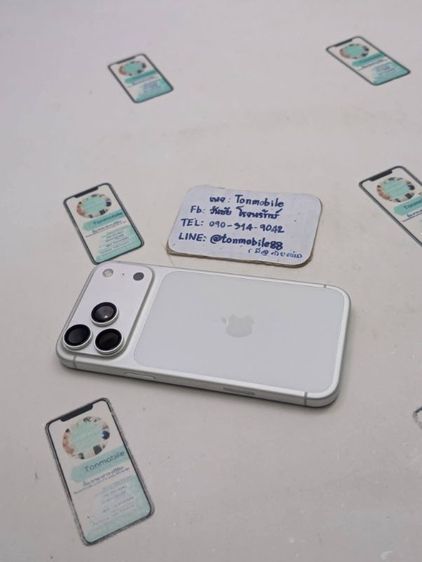 ขาย เทิร์น iPhone 17 Pro Max 256 Silver ศูนย์ไทย ของใหม่มือ 1 แกะเช็ค ประกันเดินวันนี้ รอบชาร์จ 0 รอบ เพียง 40,990 บาท ครับ รูปที่ 2