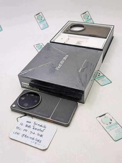 อื่นๆ 512 GB ขาย เทิร์น Oppo Find X9 Ultra Ram 12 Rom 512 ศูนย์ไทย สภาพสวย อุปกรณ์ครบยกกล่อง ประกันยาว เพียง 31,990 บาท เท่านั้น