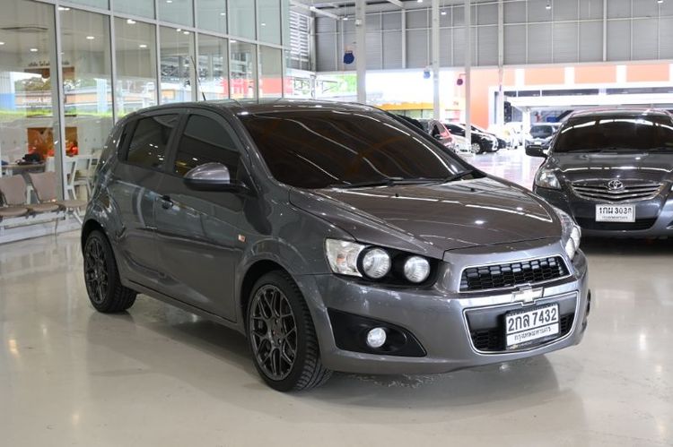 Chevrolet Sonic 2013 1.4 LT Sedan เบนซิน ไม่ติดแก๊ส เกียร์อัตโนมัติ เทา รูปที่ 3