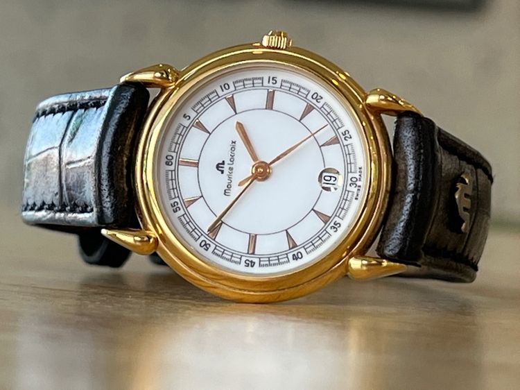 รับเทรด Maurice Lacroix 18k Les Classiques Datre ผู้หญิง  รูปที่ 3