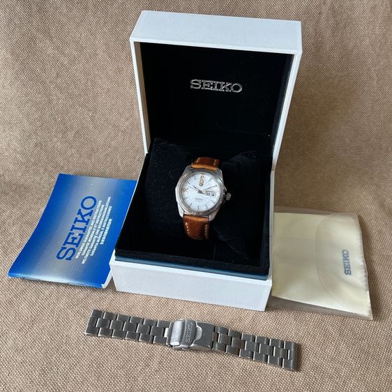 รับเทรด Seiko 60 ปีครองราชย์ Limited Edition Titanium สภาพดี สาย 2เส้น อุปกรณ์ครบ รูปที่ 18