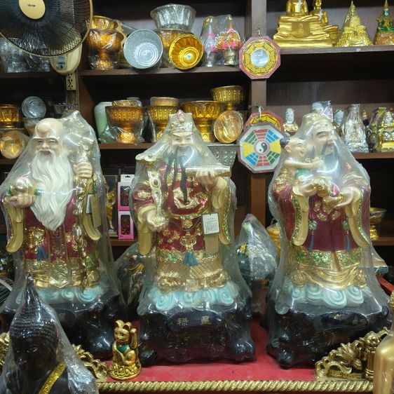 🧧 ขายชุด ฮก ลก ซิ่ว ขนาดใหญ่ ครบ 3 องค์ 🧧