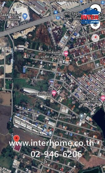 ที่ดินเปล่า 101 ตร.ว. ที่ดิน ซอยติวานนท์-ปากเกร็ด34 ตรงข้าม Mega Homeติวานนท์ ซอยติวานนท์-ปากเกร็ด34 (ซอยงบประมาณ16) ถนนติวานนท์ ปากเกร็ด  รูปที่ 4