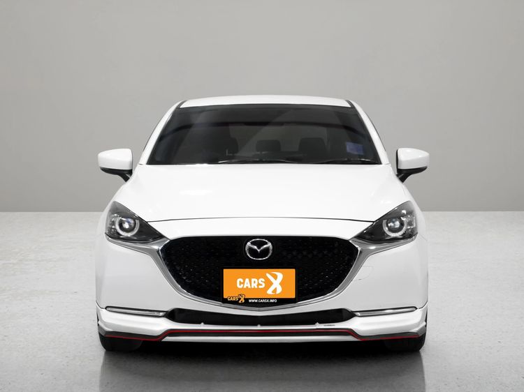 Mazda Mazda 2 2022 1.3 Skyactiv-G S Leather Sports Sedan เบนซิน ไม่ติดแก๊ส เกียร์อัตโนมัติ ขาว รูปที่ 2