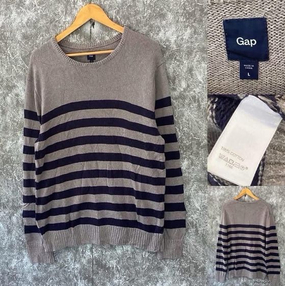 อื่นๆ เสื้อไหมพรม อื่นๆ อื่นๆ แขนยาว เสื้อกันหนาวไหมพรม GAP แท้ 💯 size L วัดจริงขนาด อก 22 ยาว 27 นิ้ว สภาพดีมาก ทรงสวย ดีเทลสวยเนื้อผ้านุ่ม หายากน่าสะสมครับ