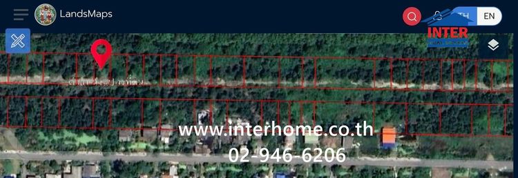 ที่ดินเปล่า 100 ตร.ว. ที่ดินเปล่า ใกล้ที่ทำการองค์การบริหารส่วนตำบลชุมพล ถนนลำลูกกา ถนนรังสิต-นครนายก องครักษ์ นครนายก รูปที่ 3