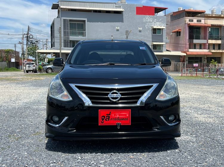 Nissan Almera 2014 1.2 VL Sedan เบนซิน ไม่ติดแก๊ส เกียร์อัตโนมัติ ดำ รูปที่ 3