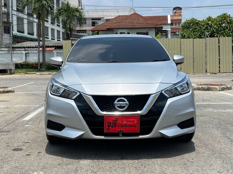 Nissan Almera 2020 1.0 V Sedan เบนซิน ไม่ติดแก๊ส เกียร์อัตโนมัติ เทา รูปที่ 3