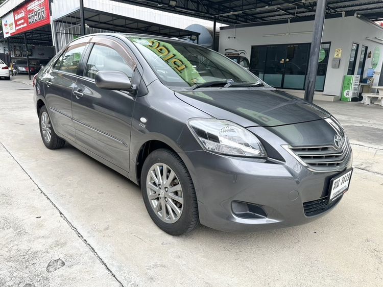 Toyota Vios 2012 1.5 E Sedan เบนซิน ไม่ติดแก๊ส เกียร์อัตโนมัติ เทา รูปที่ 4