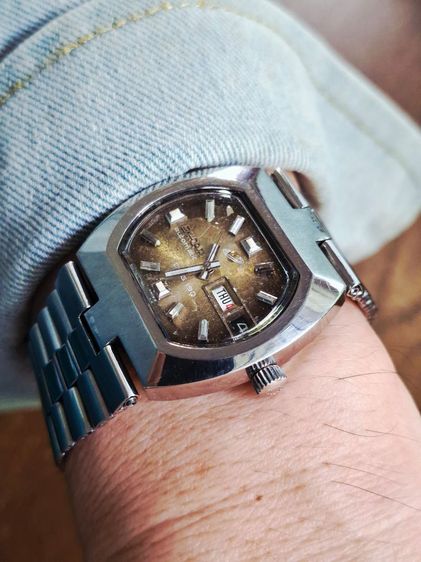 อื่นๆ น้ำตาล Enicar DDG190 Swiss Retro