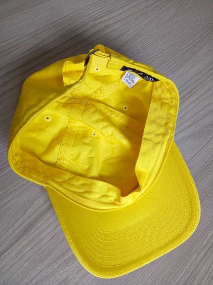 หมวก Nike Club Cap สีเหลืองสดใส (แท้) ปักโลโก้ขาว สภาพสวยกริ๊บ ผ้า Cotton 100% ไซส์ L/XL ปรับสายได้มือสองสภาพดีมาก ผ้ายังทรงสวย ไม่ย้วย Clean พร้อมใช้งาน รูปที่ 2