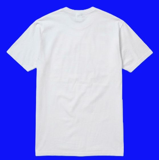 Supreme LA classic solid red Box Logo Tee in White                                                                               รูปที่ 6