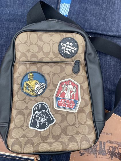 กระเป๋าคาดอก coach star warsของแท้มือสอง