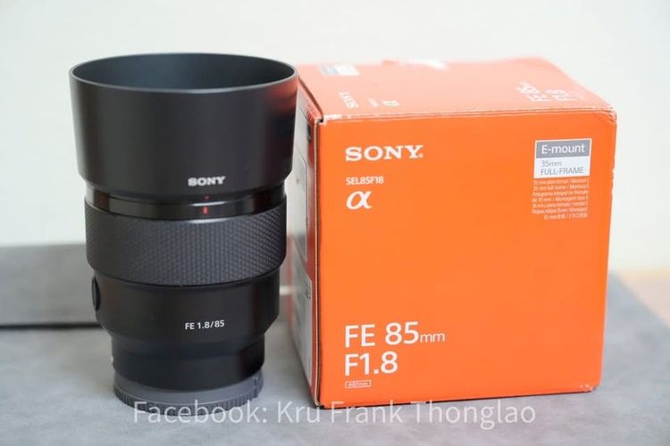 เลนส์ fixed เลนส์ Sony FE85 f1.8