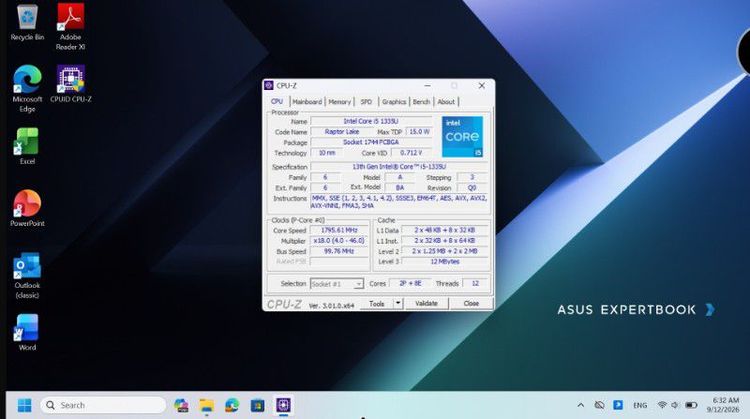 ASUS EXPERTBOOK รุ่น B1403CVA-S61251X  Intel Core i5-1335 Gen13 รูปที่ 6