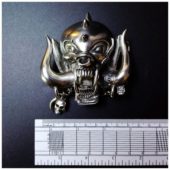 หัวเข็มขัด Motörhead  ปี 1991 รูปที่ 3