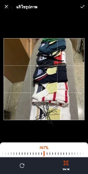 เสื้อโปโล EU 42 ขาว แขนสั้น เสื้อTOMMY HILFIGER💯📌📌