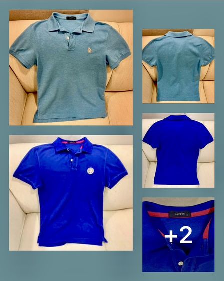 เสื้อโปโล Hazzys 2 ตัว