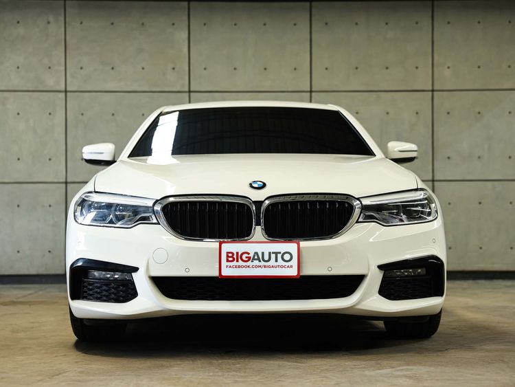 BMW Series 5 2021 520d Sedan ดีเซล ไม่ติดแก๊ส เกียร์อัตโนมัติ ขาว รูปที่ 4