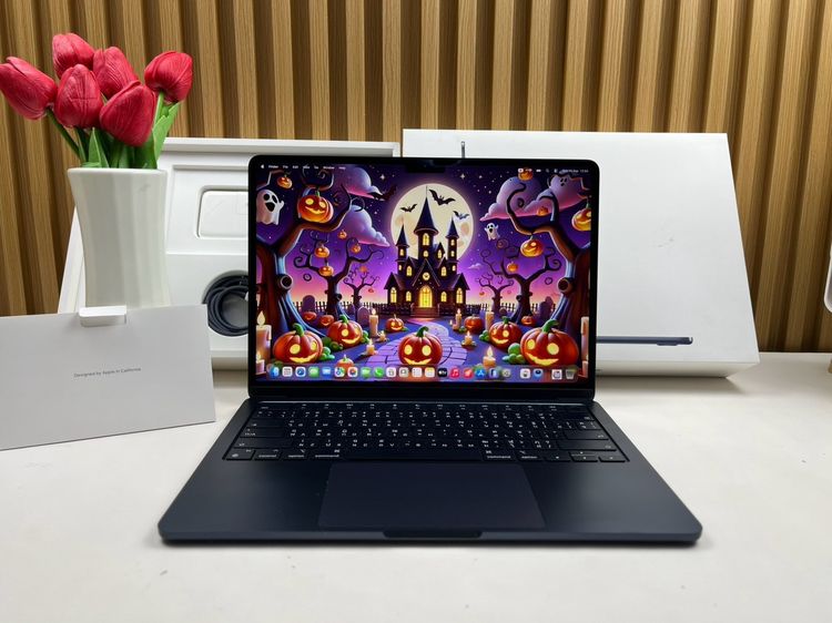 Apple แมค โอเอส 8 กิกะไบต์ อื่นๆ ไม่ใช่ MacBook Air 13-inch M3 2024 Ram8GB SSD256GB Midnight 