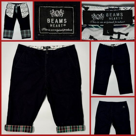 🔴กางเกง BEAMS ของแท้ แบบสวยหายาก