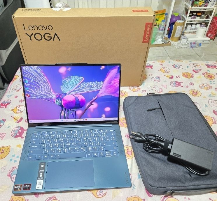 ขาย Top Lenovo Yoga Pro 7 RyzenAI7-350 RAM32 SSD1TB จอ14.5 3K OLED คีไฟ วินแท้ ประกันยาว