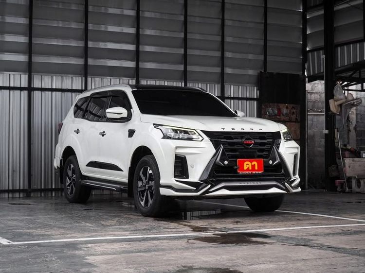 Nissan Terra 2022 2.3 VL 4WD Utility-car ดีเซล ไม่ติดแก๊ส เกียร์อัตโนมัติ ขาว