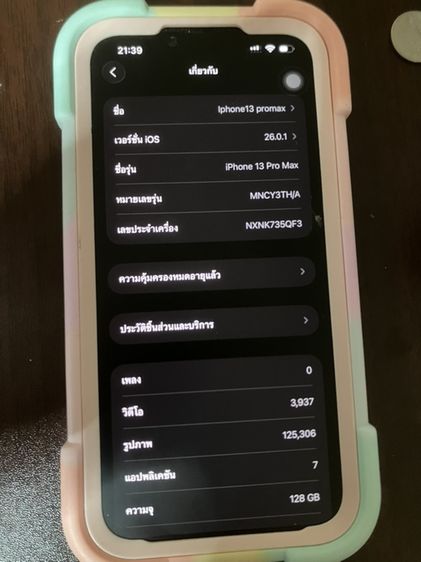 ขาย iPhone 13 Pro Max 128 GB