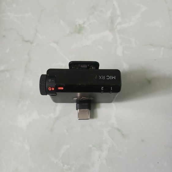 ตัวรับสัญญาณ wireless ของ DJI Mic Mini  (Receiver หรือ RX)