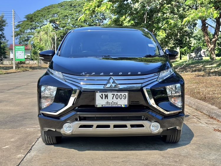 ฟรีดาวน์ MITSUBISHI Xpander 1.5GT ตัวท็อป ปี2562(จดทะเบียน2019) วิ่งน้อยเพียง 38,000 กม. ออกเชียงใหม่รถเจ้าเดียวสวยเดิม สีดำ.