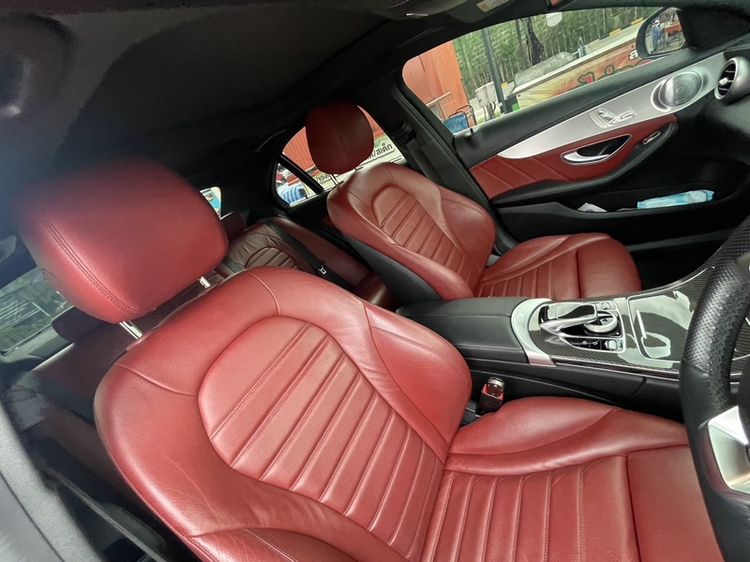 Mercedes-Benz C-Class 2018 C350e Sedan ปลั๊กอินไฮบริด (PHEV) ไม่ติดแก๊ส เกียร์อัตโนมัติ ดำ รูปที่ 4