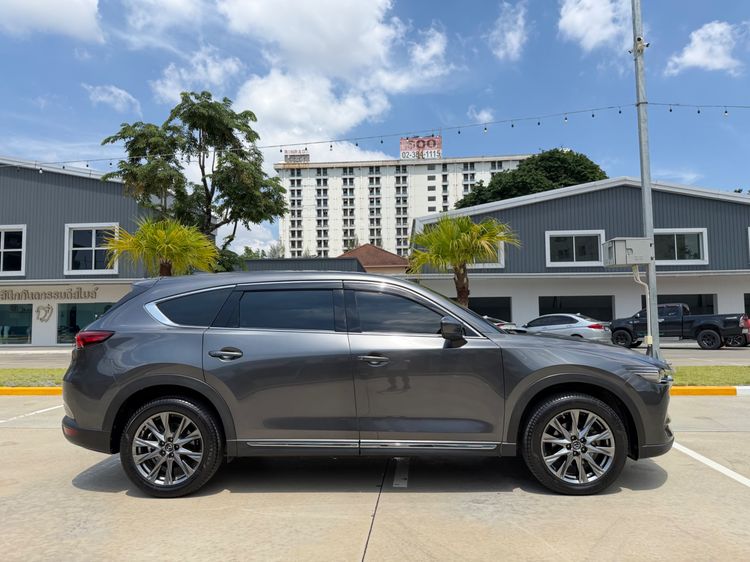 Mazda CX-8 2020 2.2 XDL Utility-car ดีเซล ไม่ติดแก๊ส เกียร์อัตโนมัติ เทา รูปที่ 3