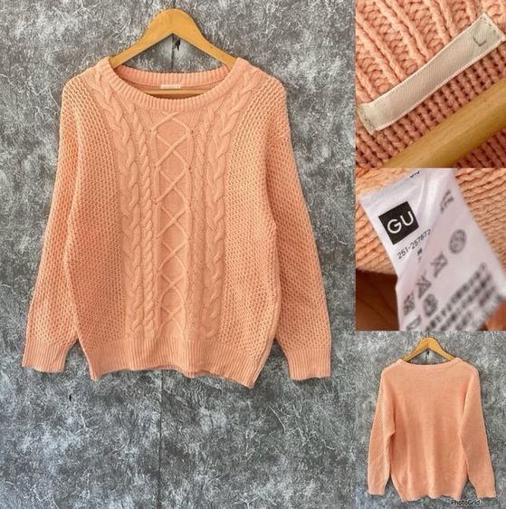 อื่นๆ อื่นๆ ฟรีไซส์ อื่นๆ แขนยาว เสื้อกันหนาวไหมพรม GU Lady สีสวย แท้ 💯 size M วัดจริงขนาด อก 20  ยาว 26 นิ้ว สภาพดีมาก ทรงสวย ดีเทลสวยเนื้อผ้านุ่ม หายากน่าสะสมครับ