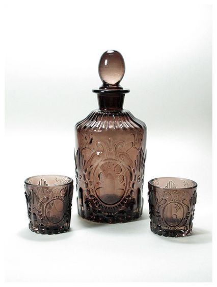 เครื่องแก้วเก่า ขวดแก้ว(Decanter) 