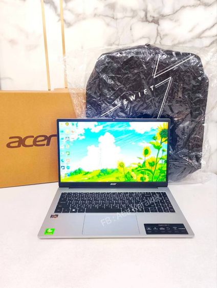 Aspire series วินโดว์ 16 กิกะไบต์ HDMI ใช่ 💻 ขายโน๊ตบุ๊ค Acer Aspire Lite 15 (Ryzen 5 + RAM 16GB) สภาพนางฟ้า ประกันศูนย์ยาวๆ 💻